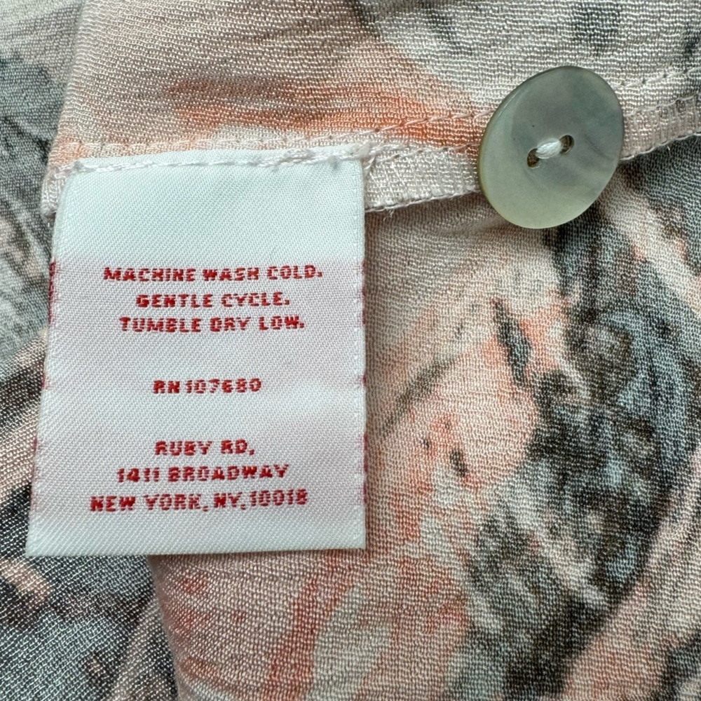 Ruby Rd. Drawstring Waist Jacket - Size 16 - Picture 9 of 9